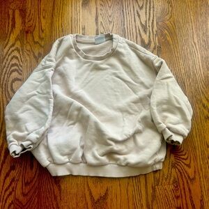 Zara oversized sweatshirt 3-4t